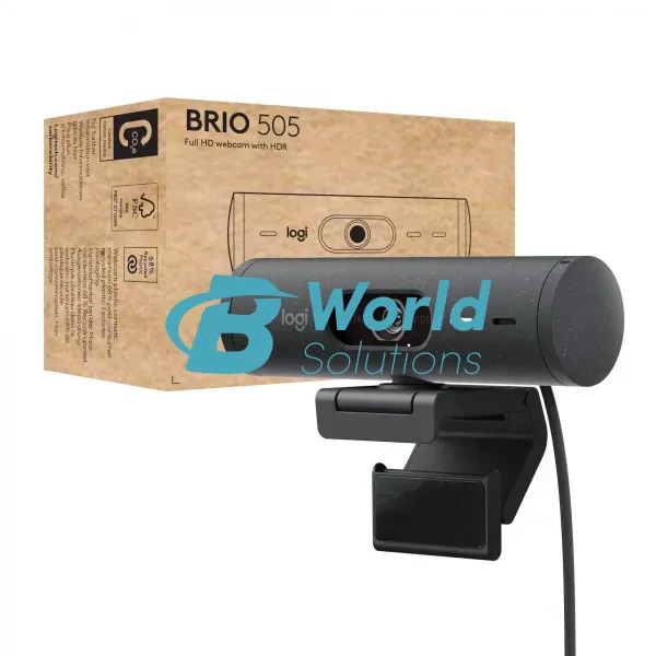 Logitech Brio 505 Full HD Webcam (Graphite)