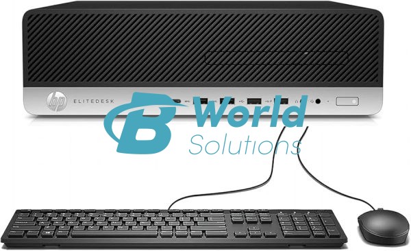 HP EliteDesk 800 G4 Desktop Computer - Intel Core i5 (8th Gen) i5-8500 3 GHz - 8GB DDR4 SDRAM - 128 GB SSD /500 gb- Windows 11 Pro 64-bit - Small Form Factor - DVD-Writer