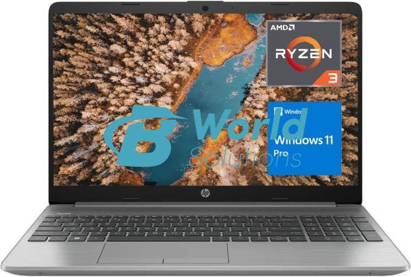 HP 255 G9 Laptop, Business and Student, 15.6" FHD Display, AMD Ryzen 3 5425U, 8GB RAM, 256GB SSD, Webcam, Numeric Keypad, Thin & Light, Wi-Fi, RJ45, HDMI, Dual-Array Mics, Windows 11 Pro