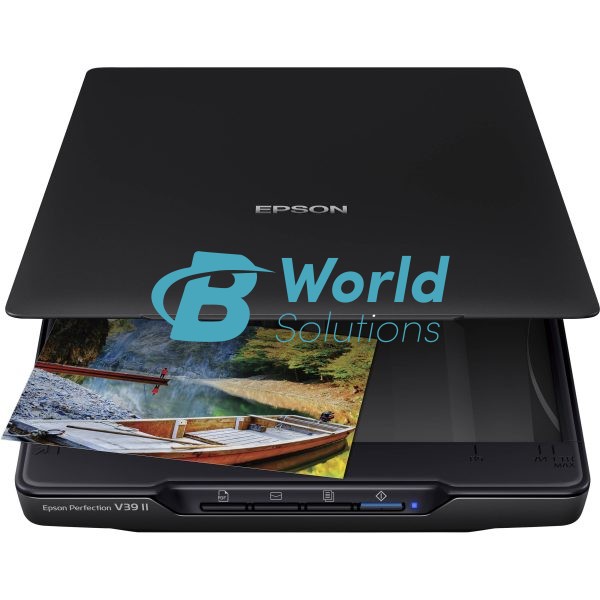 Epson Perfection V39 II Color Photo and Document Flatbed Scanner