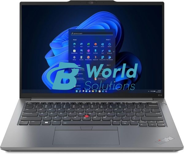 Lenovo ThinkPad E14 Gen 5 Laptop, 2023, 14" 1920 x 1200, Intel Core i5-1335U 10-Core, 8GB DDR4, 512GB SSD, Windows 10 Pro, Backlit KB, Wi-Fi 6, Bluetooth 5.1, Thunderbolt 4, 1080p Camera, Arctic Grey