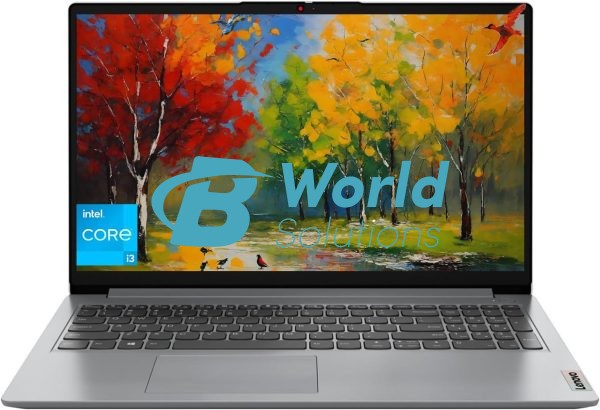 Lenovo IdeaPad 1 15.6" FHD Laptop, 12th Gen Intel Core i3-1215U 6-Core Processor, 4GB DDR4 Memory, 256SSD PCIe SSD, SD Card Reader, HDMI, Webcam, Wi-Fi & Bluetooth, Windows 11 Pro, Grey