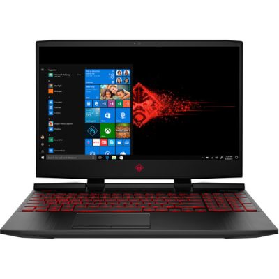 Omen by HP 15-Inch Gaming Laptop, Intel i7-9750H Processor, NVIDIA GTX 1660Ti (6 GB), 16 GB RAM, 512 GB SSD, VR Ready, Windows 11 (15-dc1020nr, Black)