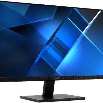 acer 27" IPS FHD (1920 x 1080) Home & Office Monitor with AMD FreeSync, 4ms RT, 100Hz Refresh, VESA Mount, HDMI, VGA & Dockztorm USB Port Expander,