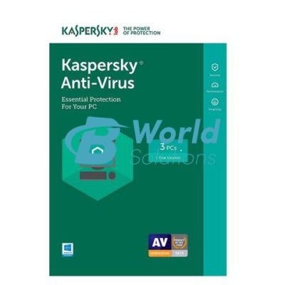 Kaspersky Antivirus 3 User 1 Free License