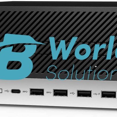HP 600 G4 SFF Desktop Intel i7-8700 UP to 4.60GHz 8GB DDR4 256GB NVMe SSD Built-in AX210 Wi-Fi 6E BT Dual Monitor Support Wireless Keyboard and Mouse Win11 Pro (Renewed)