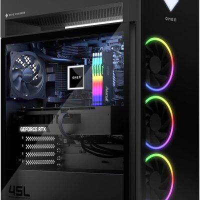 OMEN by HP 45L Gaming Tower PC  * Core i7 13700k 3.4Ghz Turbo 5.4Ghz 24 CPU's * 32GB 1TB NVMe SSD 2TB HDD PSU 1,200W * GeForce RTX 4080 16GB Graphics