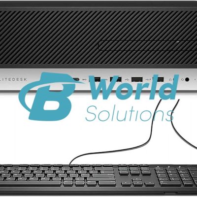 HP EliteDesk 800 G4 Desktop Computer - Intel Core i5 (8th Gen) i5-8500 3 GHz - 8GB DDR4 SDRAM - 128 GB SSD /500 gb- Windows 11 Pro 64-bit - Small Form Factor - DVD-Writer