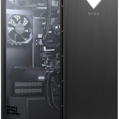 OMEN by HP 25L Gaming Tower PC - * Core i5 12400F 2.5Ghz Turbo 4.4Ghz 12 CPU's * 16GB 1TB NVMe M.2 SSD 2TB HDD PSU 600W * GeForce RTX 3060 Ti 8GB Graphics