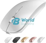Slim Rechargeable Bluetooth Mouse Silent Click