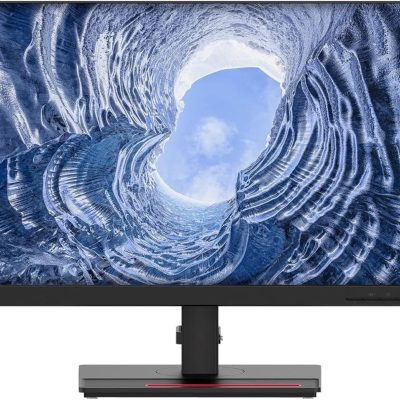 Lenovo ThinkVision T24i-20 24" Full HD WLED LCD Monitor - Raven Black in-Plane Switching (IPS) Technology - 1920 x 1080 - HDMI - VGA - DisplayPort - USB Hub HDMI