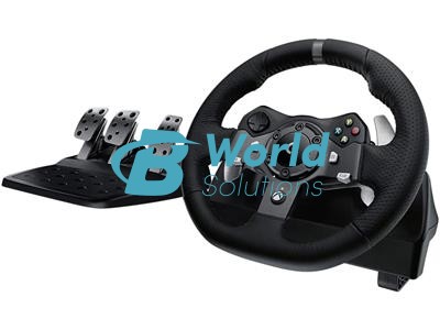 Logitech G920 Driving Force Racing Wheel and Floor Pedals (Xbox Series X|S, Xbox One, PC, Mac)