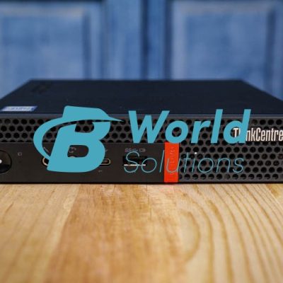 Lenovo M920Q Tiny Desktop Computer - 2.1 GHz Intel Core i3-8500T Six-Core - 180GB SSD - 8GB - Windows 11 Pro