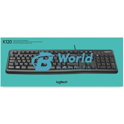 Logitech K120 USB Standard Computer Keyboard