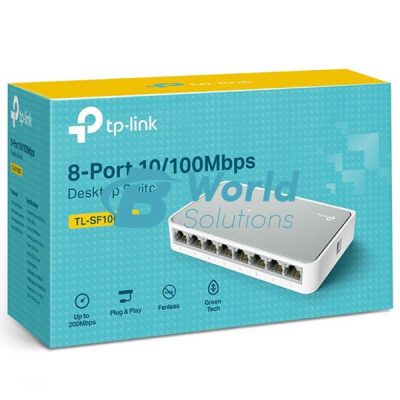 TP-Link TL-SF1008D 8-Port 10/100Mbps Desktop Switch