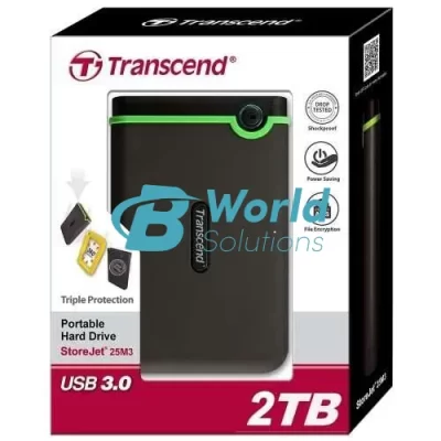 Transcend 2TB USB 3.1 Gen 1 External Hard Drive