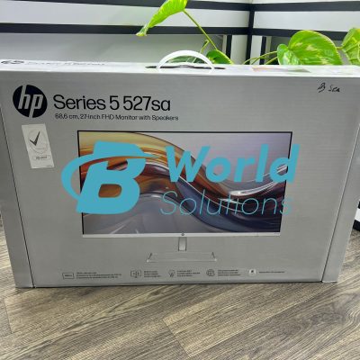 HP 527sa Series 5 27″ FHD Monitor, Integrated Speakers, White Color (BRAND NEW)