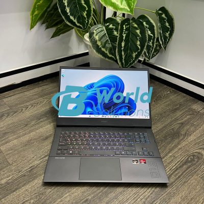AMD Ryzen 9 5900HX (up to 4.6 GHz max boost clock(21), 16 MB L3 cache, 8 cores, 16 threads)| 16 gb ram 512 ssd  AMD Radeon RX 6600M 8 GB