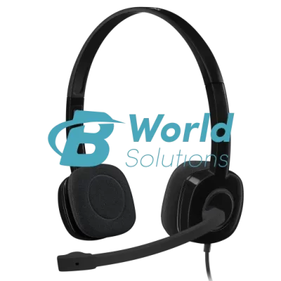 Logitech H151 Stereo Headset with Noise-Cancelling Microphone