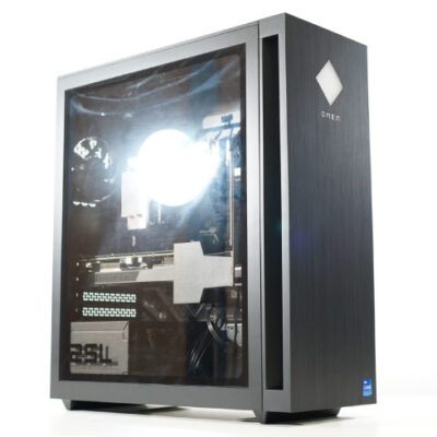 OMEN by HP 25L Gaming Tower PC * Ryzen 5 5600 3.5Ghz Turbo 4.4Ghz 12 CPU's * 16GB 256GB NVMe SSD 1TB HDD PSU 500W * GeForce RTX 2060 Super 8GB Graphics