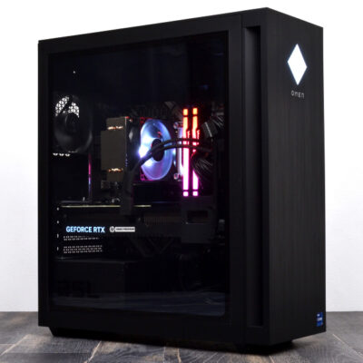 OMEN by HP 25L Gaming Tower PC  * Core i9 12900F 2.4Ghz Turbo 5.1Ghz 24 CPU's * 32GB 1TB NVMe SSD 2TB HDD PSU 600W * GeForce RTX 3080 10GB Graphics