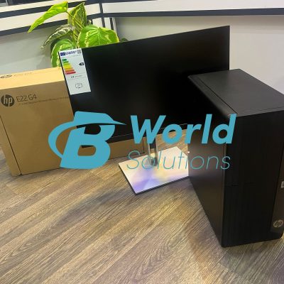 HP EliteDesk 800 G6 Tower Intel Core i5 10th Gen 16GB RAM + 512 GB SSD HP E22 G4 FHD Monitor