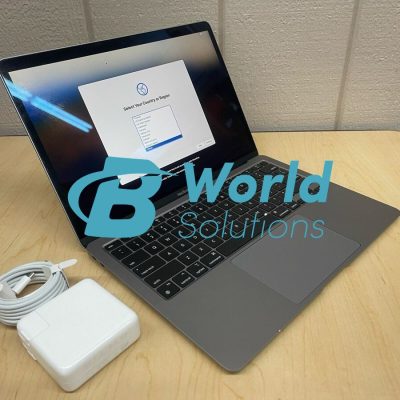 2020 Apple MacBook Air Laptop: Apple M1 Chip, 13” Retina Display, 8GB RAM, 256GB SSD Storage, Backlit Keyboard, FaceTime HD Camera, Touch ID; Space Grey(renewed)