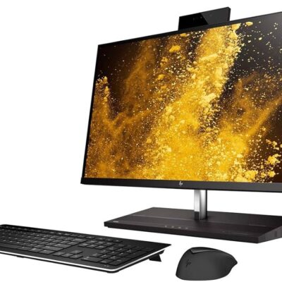 HP EliteOne 1000 G2  All-in-One Business PC 34" UHD 4K IPS Display 8th Gen 3.2GHz Intel Core i7-8700 6-Core Processor 16GB DDR4 RAM 512GB M.2 PCIe NVMe SSD Intel UHD Graphics 630 Pop-Up IR Webcam Wireless Keyboard & Mouse Included