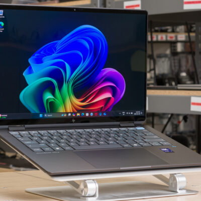 HP OmniBook Ultra Flip 14fh0xxx Next Gen AI Laptop Intel Core Ultra 7 256V Up to 4.8GHz 16GB LPDDR5x RAM 512GB PCIe NVMe M.2 SSD 14" Touchscreen Display Intel Arc Graphics 9MP IR AI Camera Windows 11 Home Poly Studio with Dual Speakers