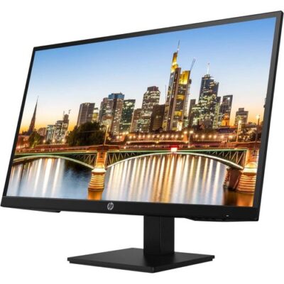 HP P27h 27-Inch G4 FHD (1920 x 1080) IPS Display Monitor 5ms 75hz Refresh Rate with DP HDMI VGA Inbuilt Speaker Low Blue Light Mode Vesa Mount Height Adjustable Mercury-Free Display
