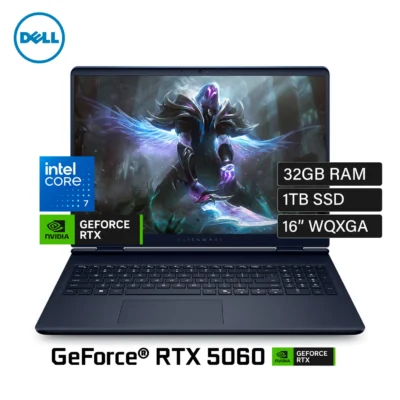 2025 Alienware 16 Aurora Gaming Laptop (16" QHD+ 120Hz, Intel 10-Core 7 240H (> i7-13620H), 32GB DDR5, 1TB SSD, NVIDIA GeForce RTX 5060 8GB), Backlit Keyboard, Wi-Fi 7, Ethernet, Webcam, Win 11 Home