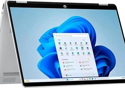 HP OmniBook 5 Flip 2-in-1 14" Full HD+ Touch-Screen Laptop | Intel Core 5 120U|Intel Graphics| Copilot | Webcam| Silver | 8GB RAM DDR5 | 512GB SSD |Windows 11 Home