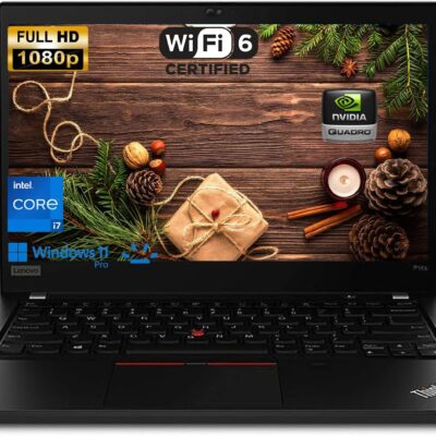 Lenovo ThinkPad P14s Gen 2 Mobile Workstation PC, 14" FHD IPS Display, Intel Core i7 1165G7 2.8GHz, 16GB RAM 512GB SSD, NVIDIA Quadro T500 4GB, Backlit ENG Keyboard, Win 11 Pro, Black