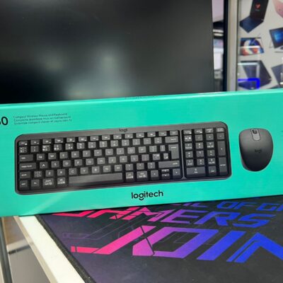 Logitech MK250 Bluetooth Wireless Mouse and Keyboard Combo: Fast & Easy Connectivity, Compact Wireless Keyboard, Ambidextrous Mouse, Durable Build - Windows/MacOS - Graphite