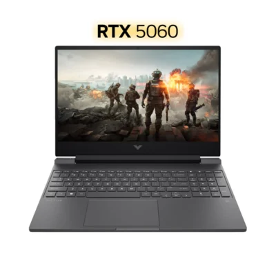 HP Victus RTX 5060 AI Gaming Laptop, 15.6" FHD 144Hz, Intel Core i7-13620H, NVIDIA GeForce RTX 5060, 16GB DDR5 RAM, 512GB SSD, RGB Backlit Keyboard, Windows 11 Home, Meca Silver
