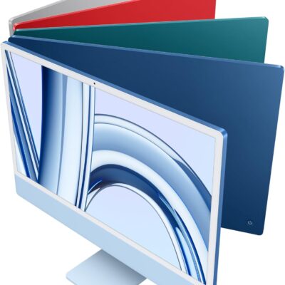 Apple 2023 iMac 24-inch (M3 Chip: 8-core CPU, 8-core GPU, 4.5k Retina Display, 8GB Unified Memory, 256GB SSD Storage) Blue
