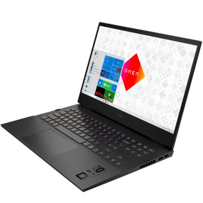 HP OMEN 16.1" 144Hz FHD IPS Gaming Laptop (AMD Ryzen 7 4800H 8-Core 3.2GHz, 32GB RAM, 512 gb  PCIe SSD, GeForce RTX 1660  6GB, RGB KYB, WiFi 6, BT 5.2, RJ-45, HD Webcam, Win11 pro