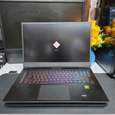 HP OMEN 17 17.3″ FHD 165HZ DISPLAY GAMING LAPTOP | 11TH GEN INTEL CORE i9-11700H (8-CORE, UP TO 4.70GHz, 16CPUS) | 16GB DDR5 RAM | 1TB NVMe SSD (1X 1TB) | NVIDIA GEFORCE RTX 3070Ti 8GB GRAPHICS | WINDOWS 11 PRO
