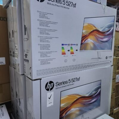 HP Series 5 527sf Monitor (Replaces Model M27h)  27" FHD IPS (1920x1080) Display, 2x HDMI, 1x VGA, Flicker-free, Ideal for Home & Business, Black/Silver (2024 Latest Model)