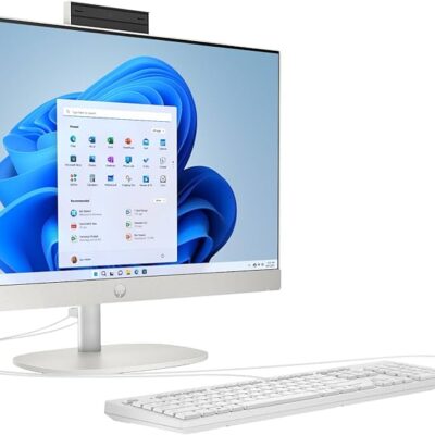 HP All-in-One 24,13th Gen Intel Core i7-1355U,23.8inch(60.5 cm),FHD,Anti-Glare,16 GB DDR4,512GB SSD, Windows 11,Shell White