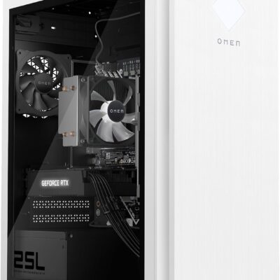 HP. OMEN 25L GT15 Gaming Desktop Computer - 14th Gen Intel Core i7-14700F 20-Core Processor, 32GB DDR5 RAM, 1TB NVMe SSD, GeForce RTX 4060 Ti 8GB Graphics, Keyboard & Mouse, Windows 11 PRO