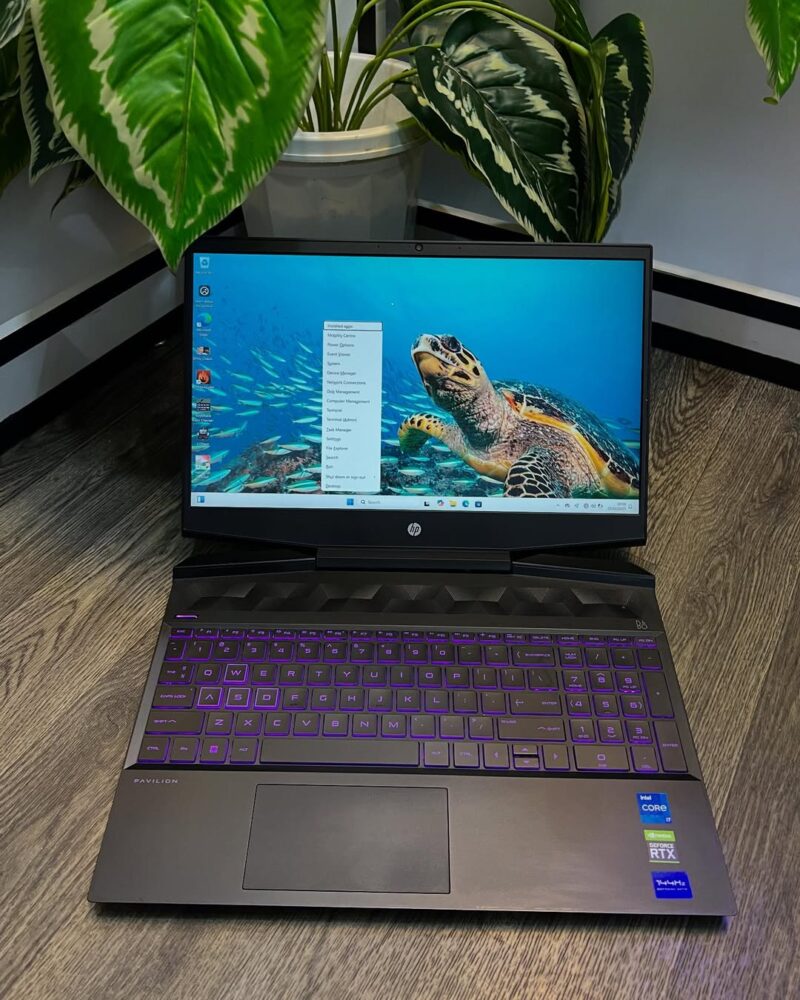 HP Pavilion 11th Gen Intel Core i7 Processor 15.6 inches (39cm) FHD Gaming Laptop (16GB-512GB SS