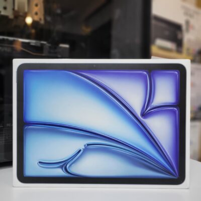 Apple iPad Air 11-inch with M3 chip Built for Apple Intelligence, Liquid Retina Display, 128GB, 12MP Front/Back Camera, Wi-Fi 6E, Touch ID, All-Day Battery Life — Blue