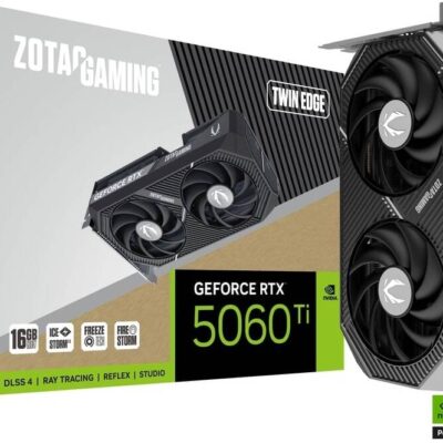 ZOTAC Gaming Geforce RTX 5060 Ti Twin Edge Oc Nvidia 16 Gb, W129163509 (Twin Edge Oc Nvidia 16 Gb Gddr7)