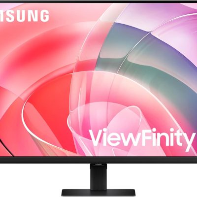 SAMSUNG 32-Inch ViewFinity S7 (S70D) Series 4K UHD High Resolution Monitor with HDR10, Multiple Ports, Easy Setup Stand, Advanced Eye Care, LS32D702EANXGO, 2024