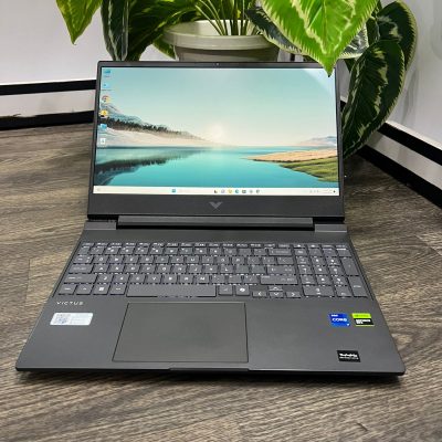 HP Victus 15 Laptop, FHD IPS 144Hz Display, 9ms Response Time, Intel Core i7-13700H, 16 GB RAM, 512 GB SSD, NVIDIA GeForce RTX 4050 GPU (6 GB), Windows 11 Pro, 15-fa2xxx (2023) renewed