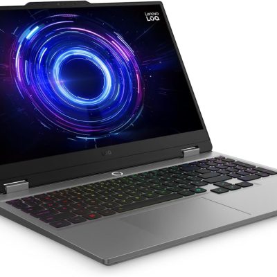 Lenovo LOQ 15IRX10 Gaming Laptop, 15.6" FHD 144Hz IPS Display, Intel Core i7-13700HX, 24GB DDR5 RAM, 512GB SSD, NVIDIA GeForce RTX 5050 8GB, White Backlit ARB/ENG Keyboard, Luna Grey