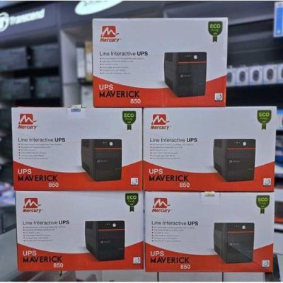 MERCURY MAVERICK 850, OFFLINE, 850VA/510W, 2X UNIVERSAL SOCKET, 9AH BATTERY, UK POWER CORD.