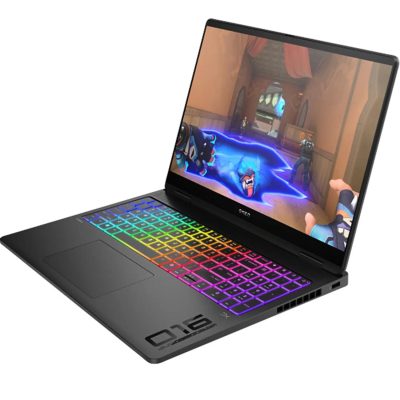 OMEN MAX Gaming Laptop 16-ah0006ne, 16" WQXGA Display, Intel® Core™ Ultra 7-255HX, 32GB DDR5 RAM, 1TB SSD, 12GB NVIDIA® GeForce RTX™ 5070 Ti, Eng/Arb KB, Windows 11 Home, Shadow black