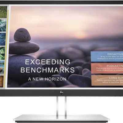 HP E24t G4 EliteDisplay Monitor, 24" IPS Touch Display, FHD Resolution, 60Hz Refresh Rate, 5ms (GtG with Overdrive) Response Time, On-Screen Controls, Low Blue Light Mode, Anti-Glare, Black |